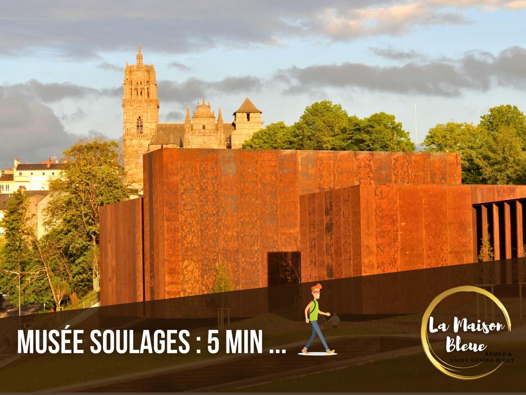 Cocon, Vue Rodez, Terrasse, Box, Musee Soulages Екстер'єр фото
